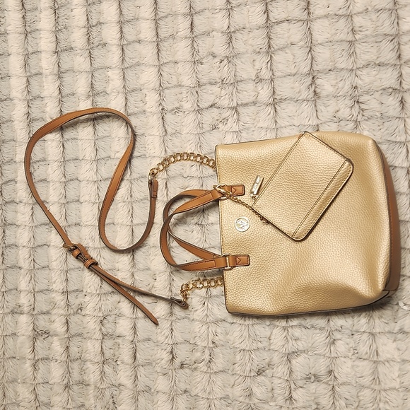 Anne Klein crossbody bag with chain wallet - Picture 4 of 12